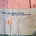 Gap Khaki’s by Girlfriend seafoam green shorts Size 18 Photo 2