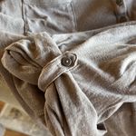 Old Navy  Henley Tan Shirt Comfy Roll Tab Sleeve Cotton Photo 10