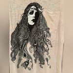 Lauren Moshi Hippie Pinkish Cream Sheer Women’s Long Sleeve Blouse Size XS/Small Photo 3