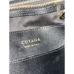 Cuyana  Women's Black Leather Adjustable Shoulder Strap Bucket Bag Photo 4