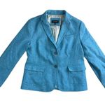 Talbots  Blue Wool Blend Blazer Photo 3