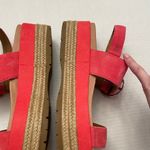 UGG  April Espadrille Platform Sandal Suede Shoes Size 11 NWT Barbie Core Photo 13