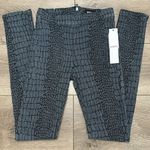 Hudson Jeans Hudson Evelyn High Waist Skinny Pants Snake‎ Charmer Gray Black Size 24 Photo 0