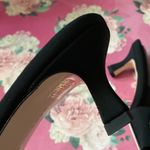 Good American sandals 5.5 NEW kitten heel oversized chain detail square toe Photo 4