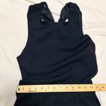 Alice + Olivia Women's Black Hiloti Cross Back Silk Blend Jumpsuit Size 2 Photo 12