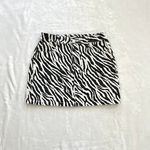 SheIn Denim Zebra Skirt Photo 2