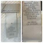 Lane Bryant Straight Pencil Skirt White Blue Scroll Print Women’s Plus Size 18 Photo 7