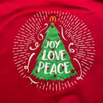 McDonalds ugly Christmas crewneck sweatshirt Christmas tree plus size 2XL Red Photo 3