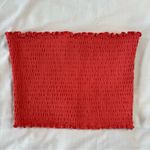 Hollister Women's Extra Small Pink Tube Top Ruched Stretchy Crop Top Photo 1