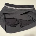 Tangerine Womens Size Small Grey Gray Athletic Skort Back Zip Pocket Golf Preppy Photo 4