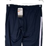 Nike Navy Light Purple Stripe Pants Medium M 8-10 New Photo 11