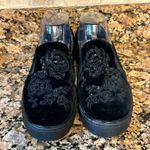 Michael Kors $180  Kyle Slip-On Velvet Beaded Lace Sneakers in Black‎ 8.5M Photo 0
