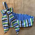 Aerie Striped One-Shoulder Bikini Top Photo 1