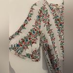 Matilda Jane  Our Atlas Top Floral Button Up Boho Cottage Hi Low Hem Size Large Photo 4