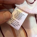 Bobeau STUDIO B by  top shirt tunic size 2X stripes v neck pink brown Photo 7