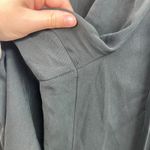 A New Day women's black pull on belted wide leg stretch high rise pants casual Photo 2