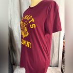 Harry Potter unisex t-shirt size smalll maroon color with gold accents Photo 2