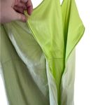 Nasty Gal Lime Green Linen Blend Mini Dress size 10 Photo 6