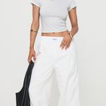 Princess Polly White Pants Photo 1