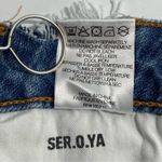 NWT SER.O.YA Fiona Low Rise Wide Leg in Tidal Size 29 Destroyed Distressed Blue Photo 10