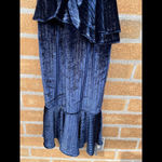 Yumi Kim  DYNASTY VELVET DRESS MIDNIGHT TWINKLE XS Photo 6