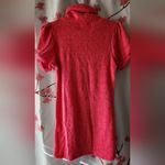 NWT Women's Takya Fashion Pink White Pom Pom Turtleneck Sweater Dress Size S/M Photo 4