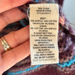 Soft Surroundings Multi-Color Textured Eirene Open Front Cardigan Sweater - L/XL Photo 6