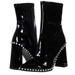 Steve Madden Edita Rhinestone Patent Boots Photo 0