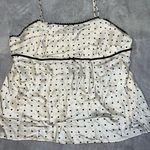 Women’s Silk Pajama Pjs Set Tank & Capris Ivory/Cream 3X Size undefined Photo 0