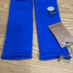 NWT Newtone Brand Royal Blue Knit Wool Angora Blend Arm Warmers Made in Scotland Photo 3