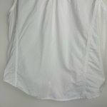 Levi's Levi’s Womens Pearl Snap Button Down Top Large Western White Swiss Dot Cotton Photo 14