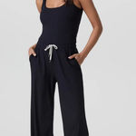Vuori  Black Wide-Leg jumpsuit Photo 0
