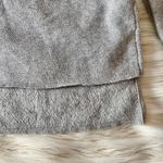 Treasure & Bond Grey Heather Cowl Tie Neck Relaxed Fit Sweatshirt Sz M Photo 2