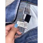 Madewell 10" High Riser Skinny Jeans Size 25 Distressed Hem Button Fly Photo 4