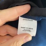 Eshakti  Blue Black Colorblock Blouse Top Long Sleeve Women's Plus Size 2X/20W Photo 3