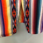 Parker  Silk Southwest Style Striped Sleeveless Top Photo 4