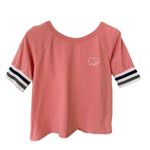 Ivory Ella  Short Striped Sleeve Shirt Photo 0