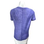 Lululemon Meant To Move Blue Short Sleeve Slim Fit Activewear Tee T Photo 1