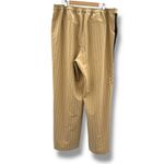 La Ligne x Target Side Stripe Tan & Black Wide Leg Trouser Pants Sz 1X Plus Photo 5
