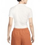 Nike Sportswear Essential Women's Short-Sleeve Polo Top Sail/Black NWT XXL Photo 1