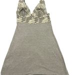 Natori  grey lace cami top size xs Photo 0