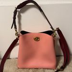 Coach  Pink Willow Shoulder Bag Photo 1