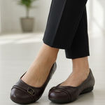 Croft & Barrow NEW Ortholite Dark Brown Women's Flats size 8 Photo 0