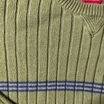 vintage green and blue sweater Size M Photo 1