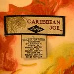 Caribbean Joe Jacket Large Multi Color Floral Stretch Lightweight Pockets Photo 1