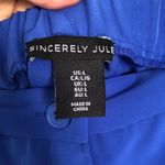 Sincerely Jules Cobalt Blue Bralette and Shorts Set Size L Size L Photo 6