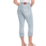 Frye  Light Wash High-Rise Crop Cuffed Jeans Photo 1