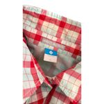 Columbia  Insect Blocker Shirt Blue Red Plaid Button Down Fishing Vent Top size X Photo 5
