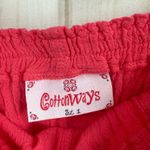 Cottonways Women’s 1 Eddie Guava Gauze Pants LagenLook Minimalist New Pink Size M Photo 3