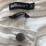 Dollhouse  White Distressed Jeans Size 5 Photo 10